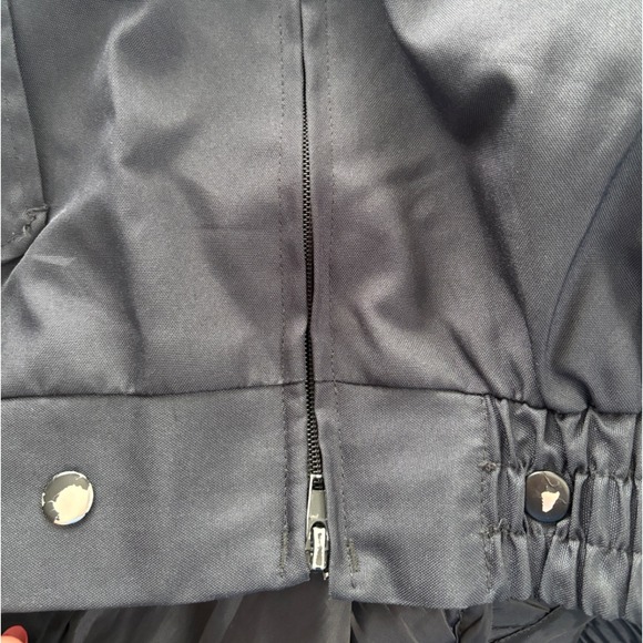 National Patrol Navy Bomber Jacket, Medium, Security, Police, Guard Winter Coat - Picture 9 of 16